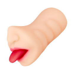 Flexibler Oral-Masturbator, 12 cm