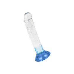 Naturdildo mit Saugfuß, 22 cm
