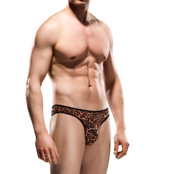 Transparenter Netz-Tanga