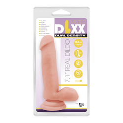 7.1 " Dual Density Dildo, 18 cm
