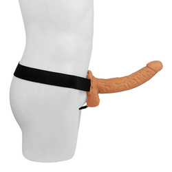 Hollow Strap-On with Balls, 25 cm