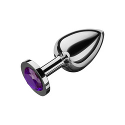 Großer Edelstahl-Buttplug, 10 cm