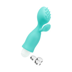 Noppenvibrator aus Silikon, 12 cm