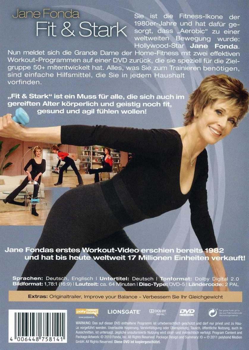 Jane Fonda Fit &amp; stark DVD oder Bluray leihen