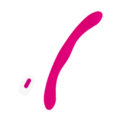 Doppelvibrator aus Silikon mit Fernbedienung, 32 cm