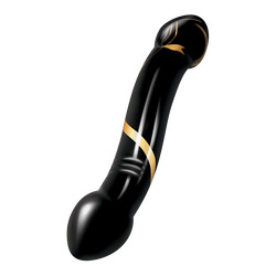 Handblown Double Ended Dildo, 19 cm