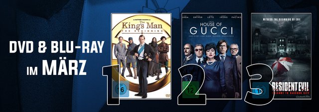 DVD & Blu-ray Charts März 2022: Wie alles begann: Zurück auf Anfang in den März-Charts!