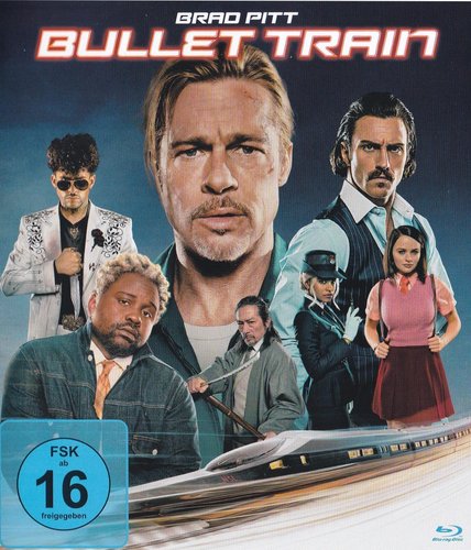 Bullet Train (Blu-ray), gebraucht, ohne Cover
