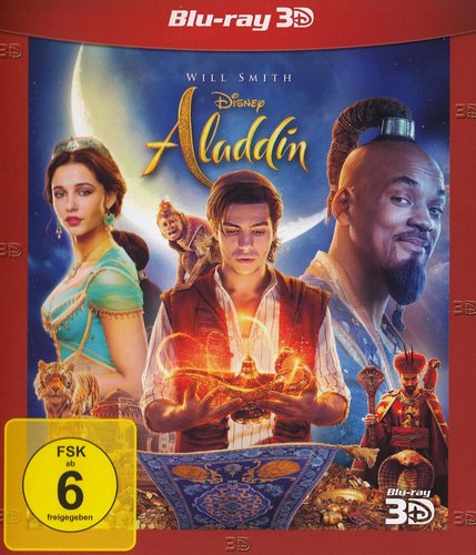 Aladdin (Blu-ray 3D), gebraucht, ohne Cover