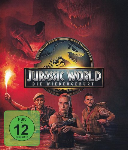 Jurassic World 4 - Die Wiedergeburt (4K UHD), gebraucht, ohne Cover