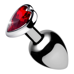 Booty Sparks - Red Heart Gem Medium, 8,4 cm