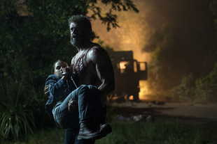 Newcomerin Dafne Keen & Hugh Jackman © Marvel Studios Newcomerin Dafne Keen & Hugh Jackman © Marvel Studios