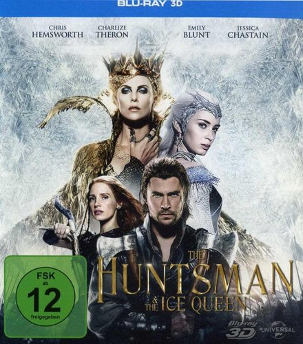 The Huntsman &amp; the Ice Queen (Blu-ray 3D), gebraucht, ohne Cover