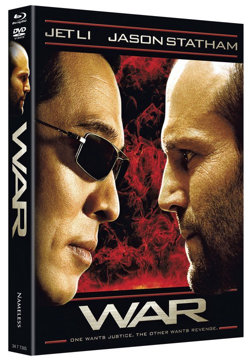 War - Jason Statham Mediabook Cover A (Blu-ray Disc)