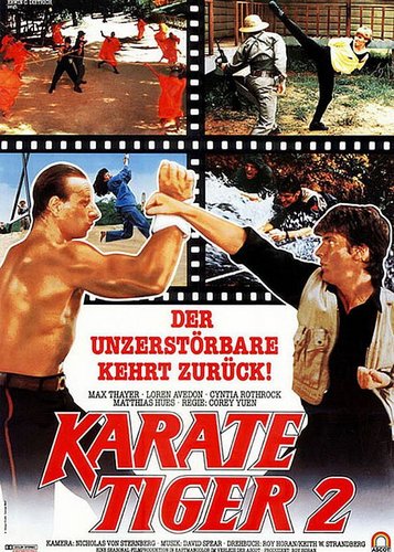Karate Tiger 2 - Raging Thunder - Poster 1