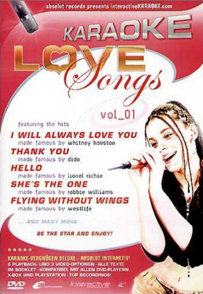 Karaoke Love Songs Volume 1 DVD oder Bluray leihen VIDEOBUSTER.de