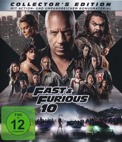 Fast &amp; Furious 10 (4K UHD), gebraucht, ohne Cover