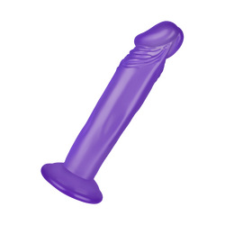 6 Inch Dildo With Suction Cup, 17 cm