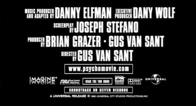 Psycho - Trailer - Englisch - SD