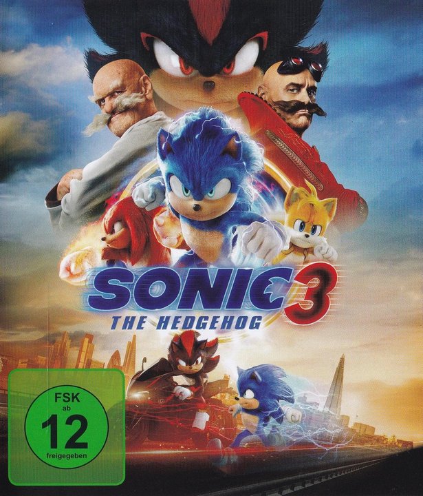 Sonic the Hedgehog 3 (Blu-ray), gebraucht