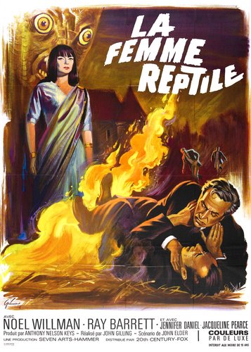 Das schwarze Reptil - Poster 2