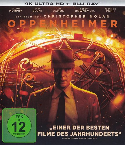 Oppenheimer (4K UHD), gebraucht, ohne Cover