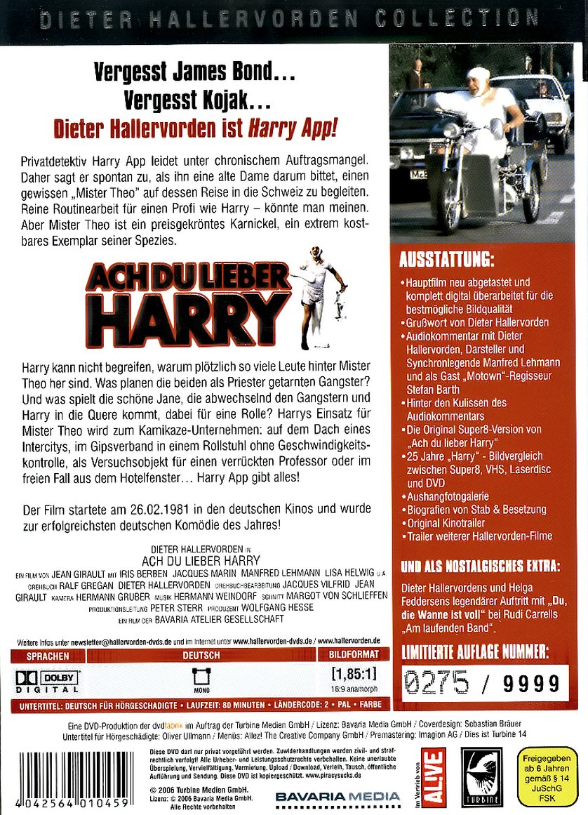 Dieter Hallervorden Ach Du Lieber Harry Dieter Hallervorden Ach Du Lieber Harry