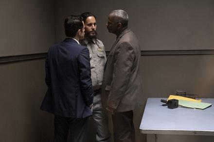 Rami Malek, Jared Leto & Denzel Washington in 'The Little Things (USA 2021) © Warner Bros.