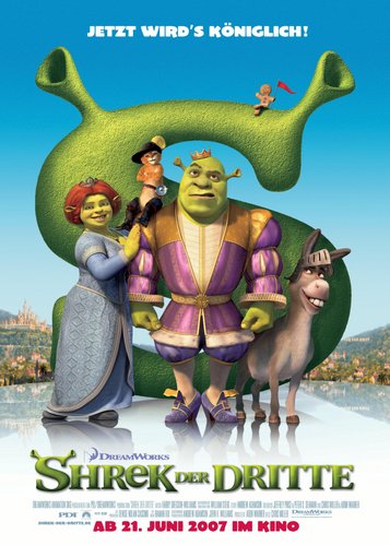 Shrek 3 - Shrek der Dritte - Poster 1