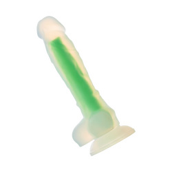 Radiant - Glow in the Dark Dildo, 17,5 cm