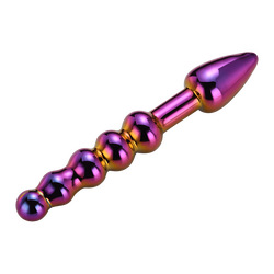 Ridged Anal Dildo, 18 cm