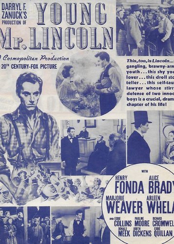 Der junge Mr. Lincoln - Poster 1