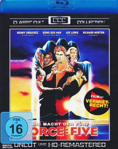 Force: Five - Die Macht der Fünf - Uncut/Classic Cult Collection (Blu-ray Disc)