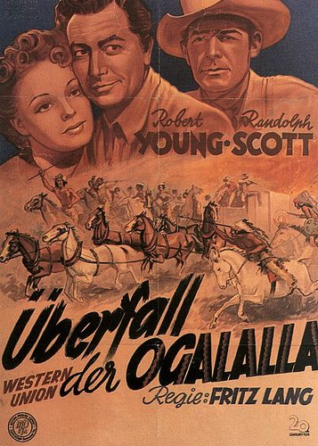 Western Union - Überfall der Ogalalla - Poster 1