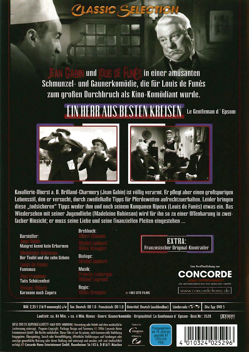 Ein Herr Aus Besten Kreisen Ein Herr aus besten Kreisen: DVD oder Blu-ray leihen - VIDEOBUSTER.de