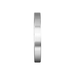 Schmaler Penisring aus Edelstahl, 3,5 cm
