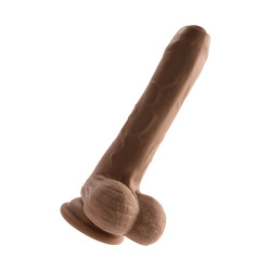 Peek a Poo Vibrating Dildo, 20,3 cm