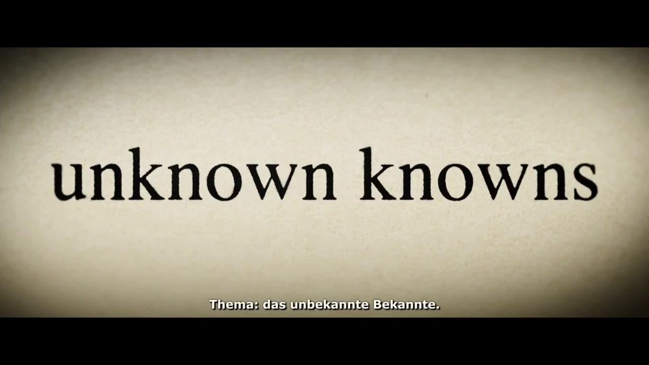 The Unknown Known - Trailer - Deutsch