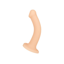 Silicone Bendable Dildo - Size M, 18 cm