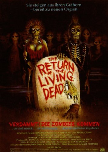 Return of the Living Dead - Verdammt, die Zombies kommen - Poster 1