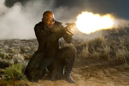 Samuel L. Jackson in 'The Avengers' © Walt Disney 2012