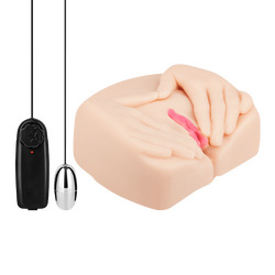 Vibrating Spread Open Pussy &amp; Ass, 18 cm