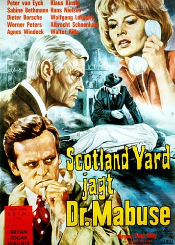 Scotland Yard jagt Dr. Mabuse - Poster 1