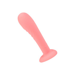 Analdildo mit herzförmigem Saugfuß, 13 cm