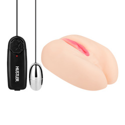 Vibrating Pussy &amp; Ass regular, 16,5 cm