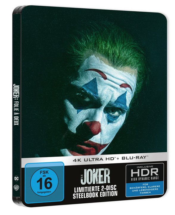 Joker: Folie à Deux - Steelbook - Limited Edition (4K Ultra HD) (Blu-ray 4K Ultra HD)