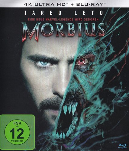 Morbius (4K UHD), gebraucht, ohne Cover