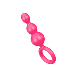Silikon-Analplug mit Haltegriff, 13,5 cm