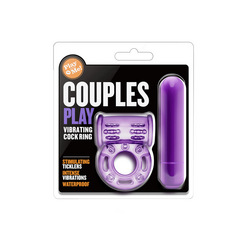 Vibrating Cock Ring, 4   7 cm