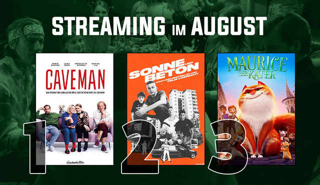 Streaming-Charts August 2023: Eure besten Filme im Stream: Reinschauen & anschauen